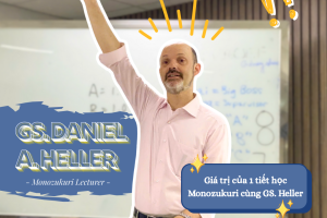 GS. DANIEL HELLER – LÀN GIÓ MỚI TRONG MÔN HỌC HỆ THỐNG SẢN XUẤT THEO PHONG CÁCH NHẬT BẢN MONOZUKURI